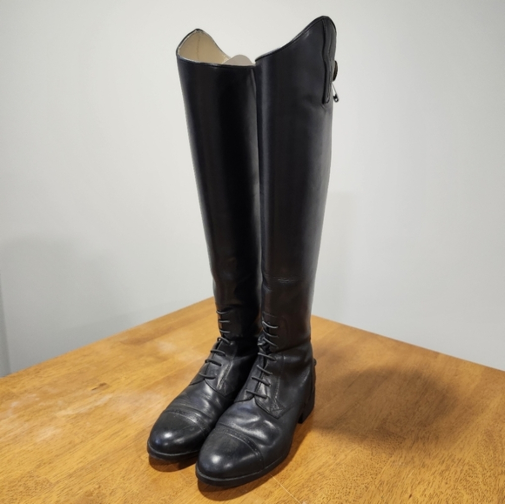 Ariat Heritage Contour Field Zip Riding Boots Tall Women's Size 7.5